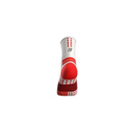 Skarpety Compressport PRO MARATHON SOCKS FLUO RED/WHITE