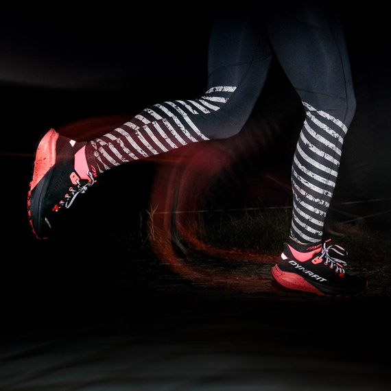 Spodnie damskie DYNAFIT Trail Reflective Tights W Black Out
