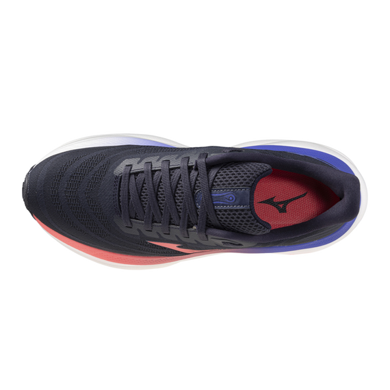 Buty do biegania damskie Mizuno WAVE SKY 9 Odyssey Gray/Striking Coral/Ir