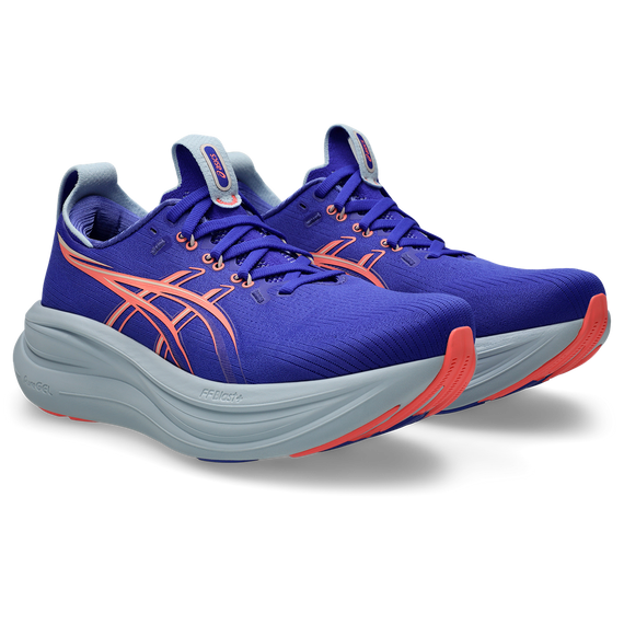 Buty do biegania damskie Asics Gel-NIMBUS 28 Cobalt Burst/Sun Coral