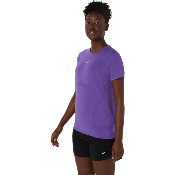 Koszulka damska Asics ROAD SEAMLESS SS TOP TOKYO Edo Purple