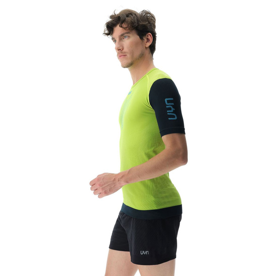 Koszulka UYN MAN RUNNING PB42 OW SHIRT SH_SL Sulphur Spring/Black
