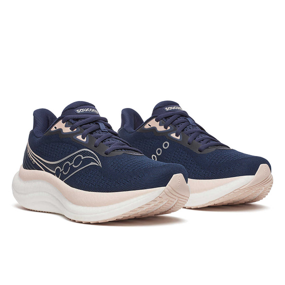 Buty do biegania damskie Saucony TRIUMPH 23 Navy/Cameo