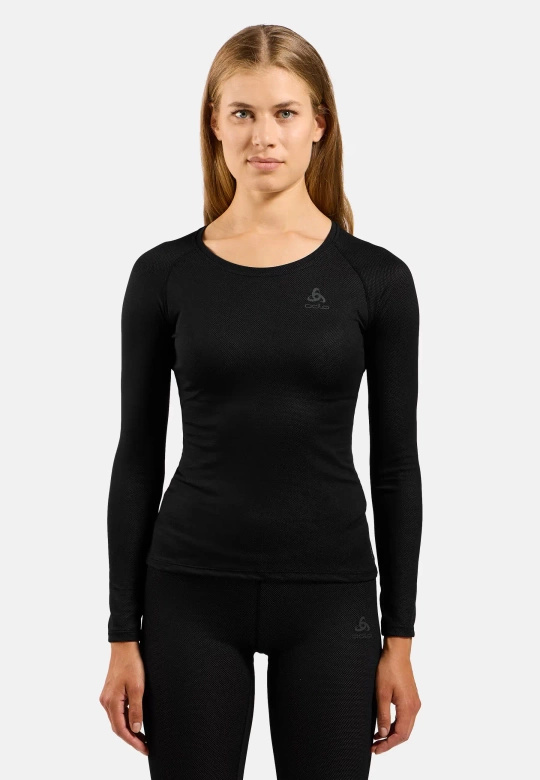Koszulka damska ODLO BL TOP Crew Neck L/S ACTIVE F-Dry