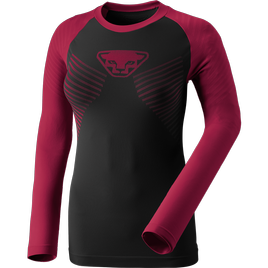 Koszulka termoaktywna damska DYNAFIT Speed Dryarn LS Tee Beet Red