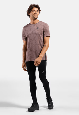 Legginsy do biegania męskie Odlo ESSENTIAL czarne