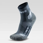 Skarpety UYN MAN RUN TRAIL ONE SOCKS Grey/White