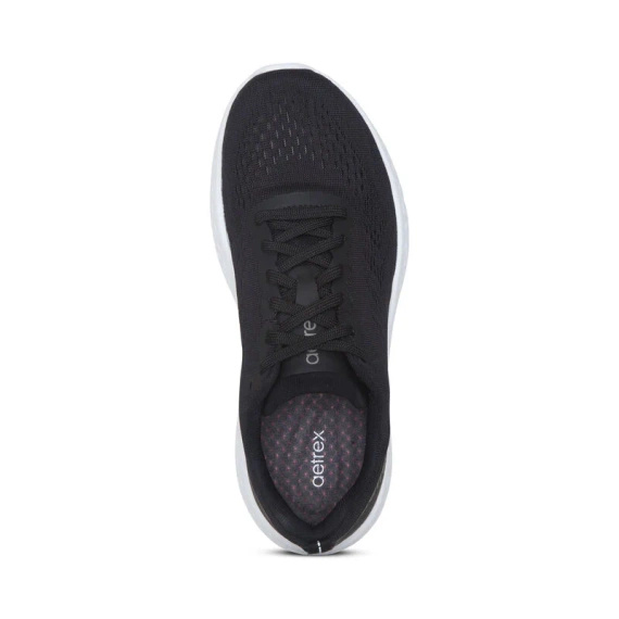 Buty ortopedyczne sportowe damskie AETREX DANIKA Black/White