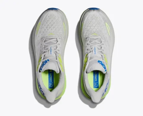 Buty do biegania HOKA CLIFTON 9 Stardust/Electric Cobalt