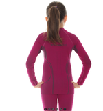 Koszulka termoaktywna dziewczęca Brubeck THERMO LS11450 Fioletowa
