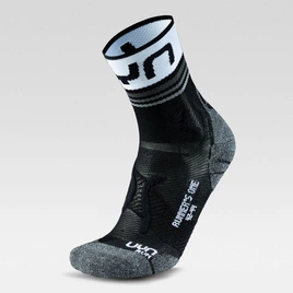 Skarpety UYN MAN RUNNER'S ONE SHORT SOCKS Black/White