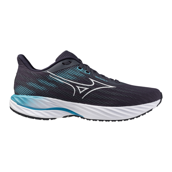 Buty do biegania Mizuno WAVE INSPIRE 21 Odyssey Gray/White/Capri Breeze
