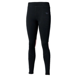 Damskie ocieplane spodnie do biegania MIZUNO WARMALITE TIGHT Black/ Mauve