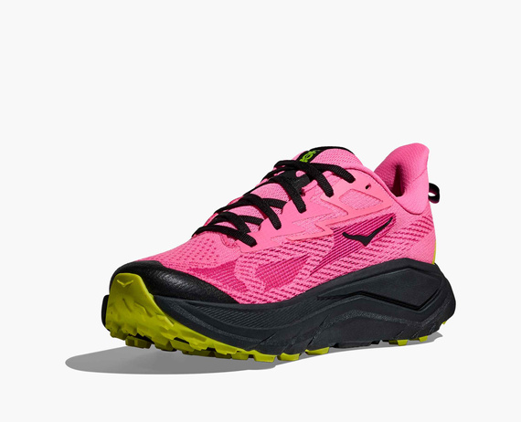 Buty do biegania damskie HOKA Challenger 8 Neon Rose/Black