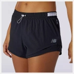 Spodenki damskie New Balance Q Speed Fuel Short WS11279BKW