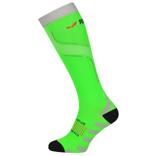 Podkolanówki kompresyjne ROYAL BAY® Neon+Reflective Strong