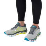 Buty do biegania Mizuno Wave HORIZON 6 PBLUE/SILVER/BOLT2NEON