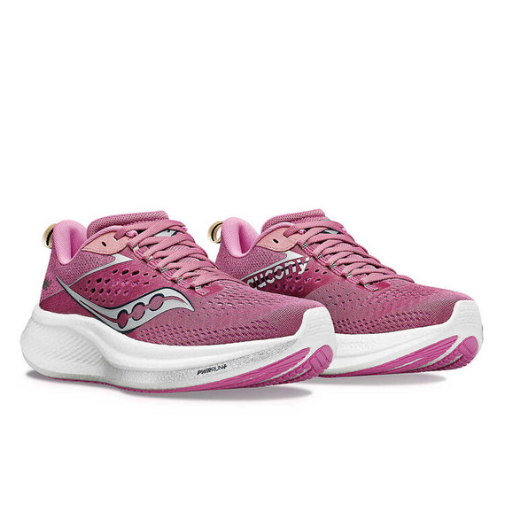 Buty do biegania damskie Saucony RIDE 17 ORCHID/SILVER