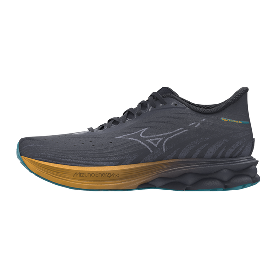 Buty do biegania Mizuno Wave SKYRISE 6 Odyssey Gray/Icelandic Blue/Citrus