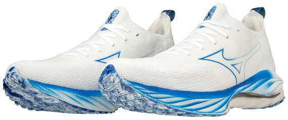 Buty do biegania Mizuno WAVE NEO WIND White/Peace Blue