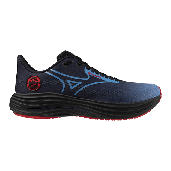 Buty do biegania Mizuno WAVE RIDER 29 AMSTERDAM Black/All Aboard/High Risk Red