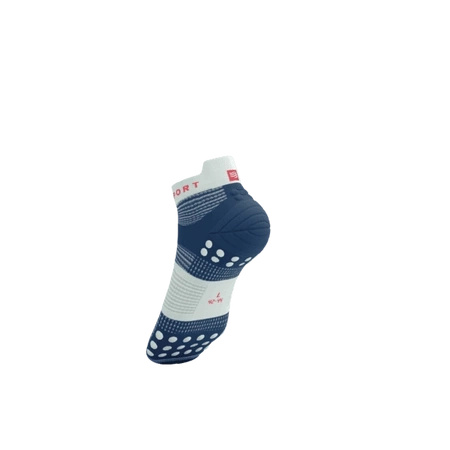 Skarpety COMPRESSPORT ProRacing Socks V4 RUN LOW Blues/Sugar