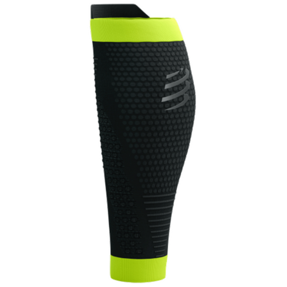 Opaski kompresyjne Compressport R2 3.0 FLASH Black/Fluo Yellow