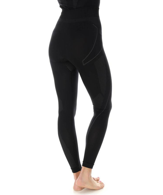 Damskie getry termoaktywne Brubeck THERMO LE11870A Black/Pink