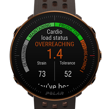 Zegarek treningowy z GPS POLAR VANTAGE M2 czarno-szary