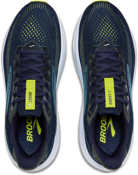 Buty do biegania Brooks GHOST 17 Peacoat/Lime/Blue