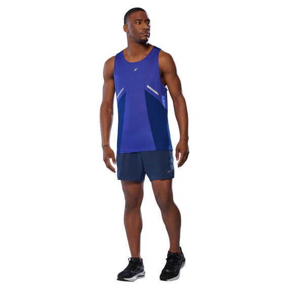 Koszulka do biegania MIZUNO DryAeroFlow Tank Reflex Blue