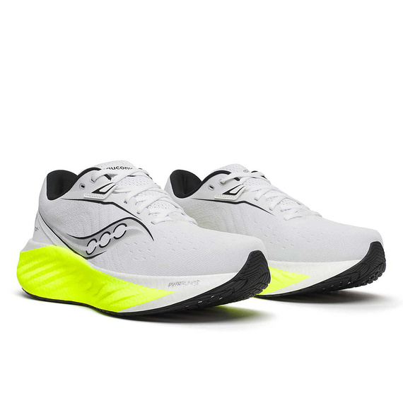 Buty do biegania Saucony TRIUMPH 22 White/Citron