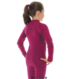 Koszulka termoaktywna dziewczęca Brubeck THERMO LS11450 Fioletowa