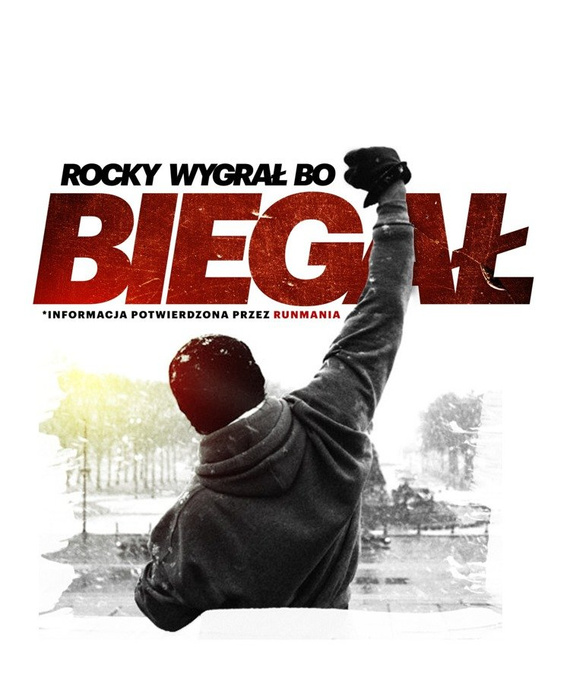 Kubek "Rocky też biegał"