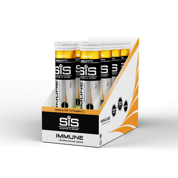 Tabletki nawadniające SIS IMMUNE Pomarańcza, 20x4,3g