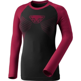 Koszulka termoaktywna damska DYNAFIT Speed Dryarn LS Tee Beet Red