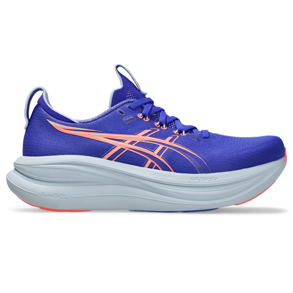 Buty do biegania damskie Asics Gel-NIMBUS 28 Cobalt Burst/Sun Coral