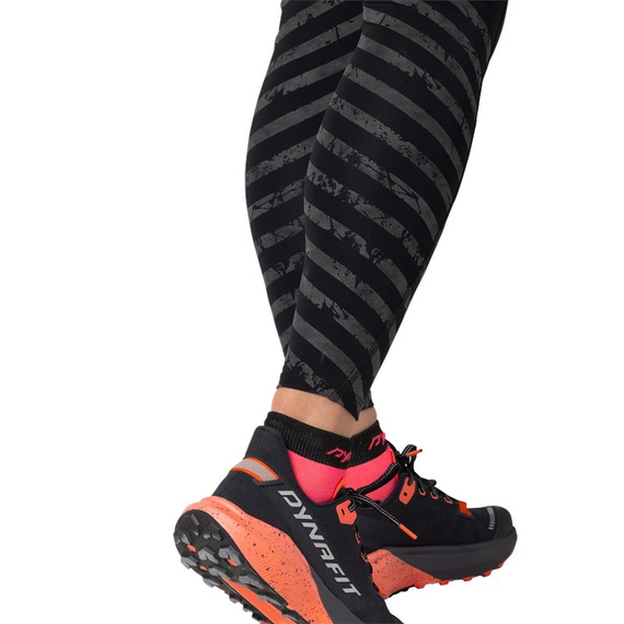 Spodnie damskie DYNAFIT Trail Reflective Tights W Black Out