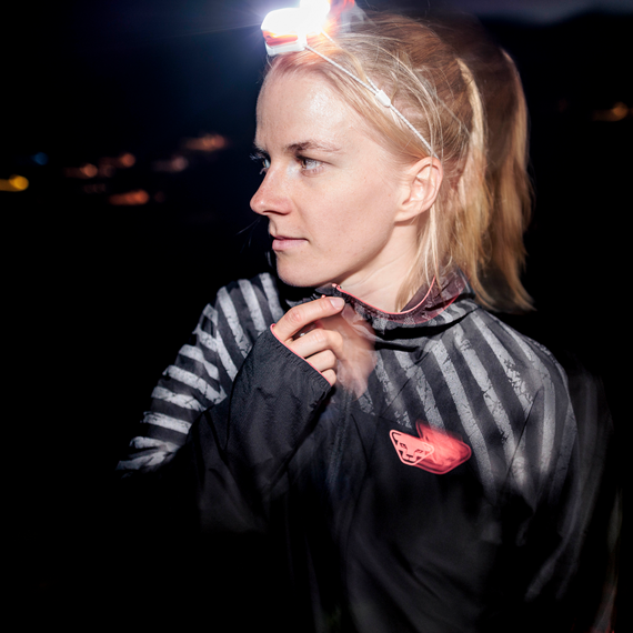 Kurtka damska DYNAFIT Trail Reflective Wind Jacket Women