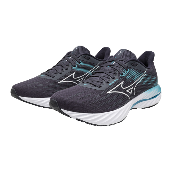 Buty do biegania Mizuno WAVE INSPIRE 21 Odyssey Gray/White/Capri Breeze