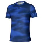 Koszulka do biegania MIZUNO CORE Graphic  T-Shirt Reflexblue 
