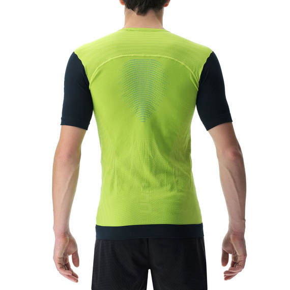 Koszulka UYN MAN RUNNING PB42 OW SHIRT SH_SL Sulphur Spring/Black