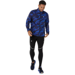 Kurtka do biegania Asics ROAD LITE-SHOW PACKABLE JACKET Performance Black/Dark Cobalt