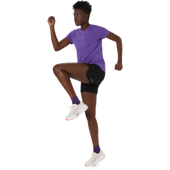 Koszulka damska Asics ROAD SEAMLESS SS TOP TOKYO Edo Purple