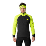 Koszulka/bluza do biegania DYNAFIT Alpine Longsleeve 1/2 Zip Tee M Ultra Yellow