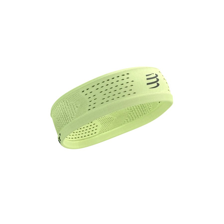 Opaska na głowę Compressport Thin HeadBand On/Off Shadow Lime