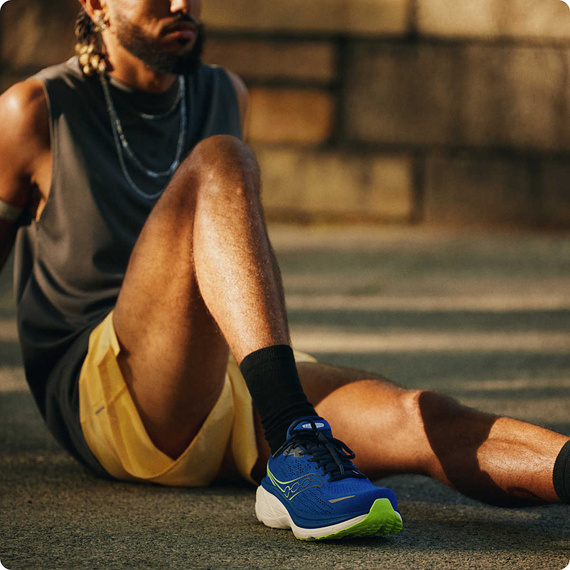 Buty do biegania Saucony HURRICANE 25 Lapis/Citron