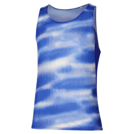 Koszulka do biegania MIZUNO DryAeroFlow Graphic Tank White