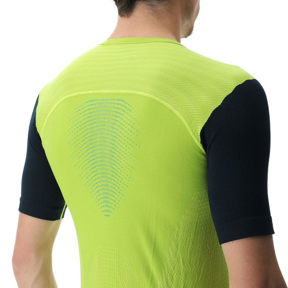 Koszulka UYN MAN RUNNING PB42 OW SHIRT SH_SL Sulphur Spring/Black