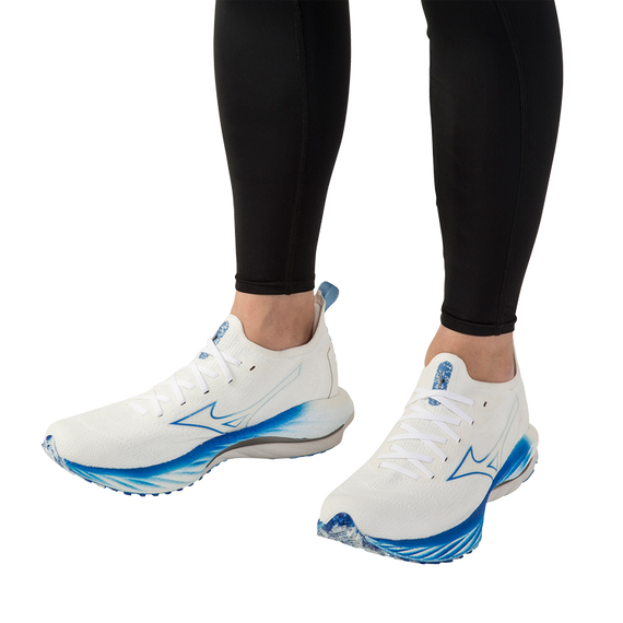 Buty do biegania Mizuno WAVE NEO WIND White/Peace Blue
